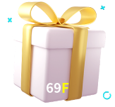 Receba seus bônus de boas-vindas no 69F